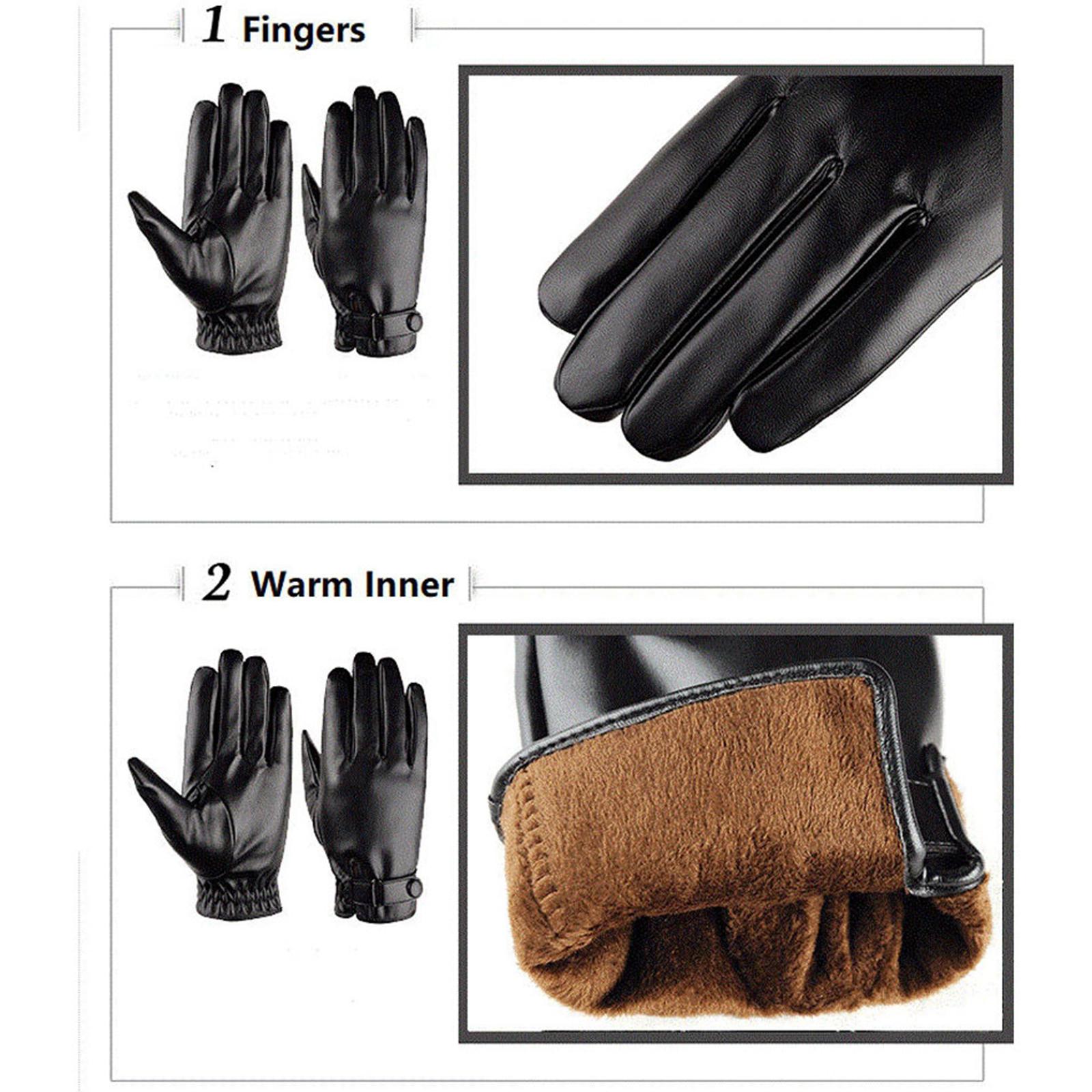 Herren Winterhandschuhe zum Fa – Leather Driving Glove Bewertung und Preis