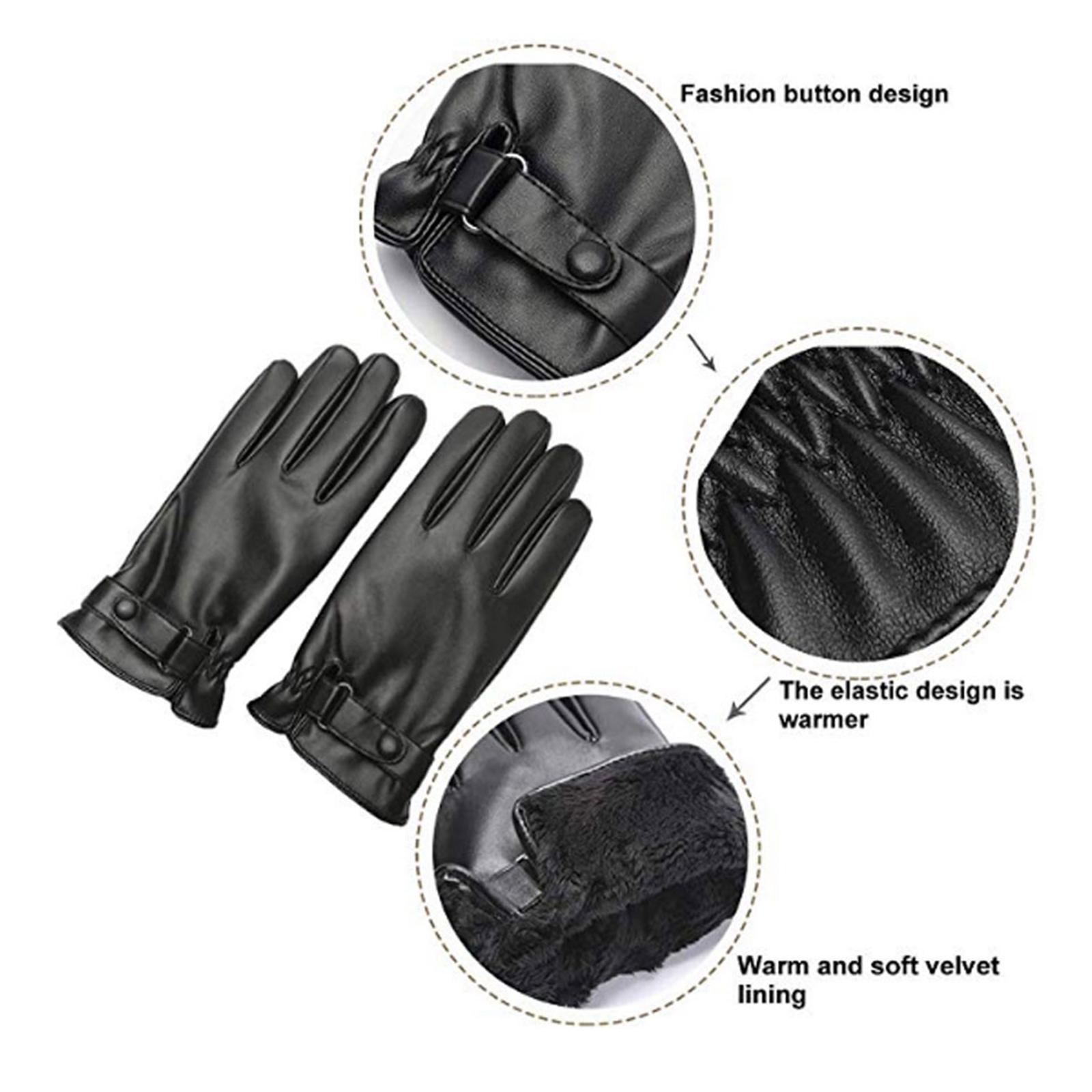 Herren Winterhandschuhe zum Fa – Leather Driving Glove Bewertung und Preis