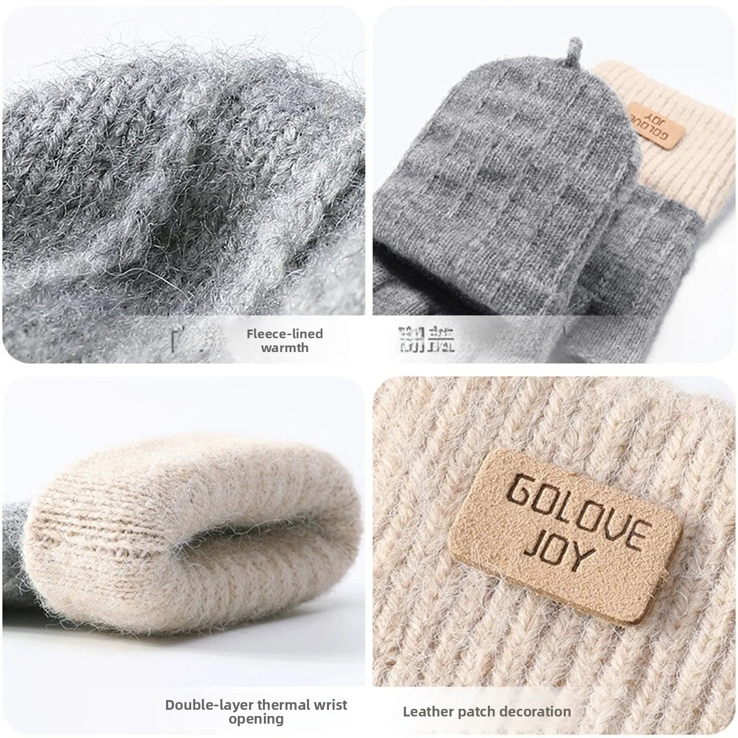 Damen-Winterhandschuhe mit Fle – Wool Glove Lined Bewertung und Preis