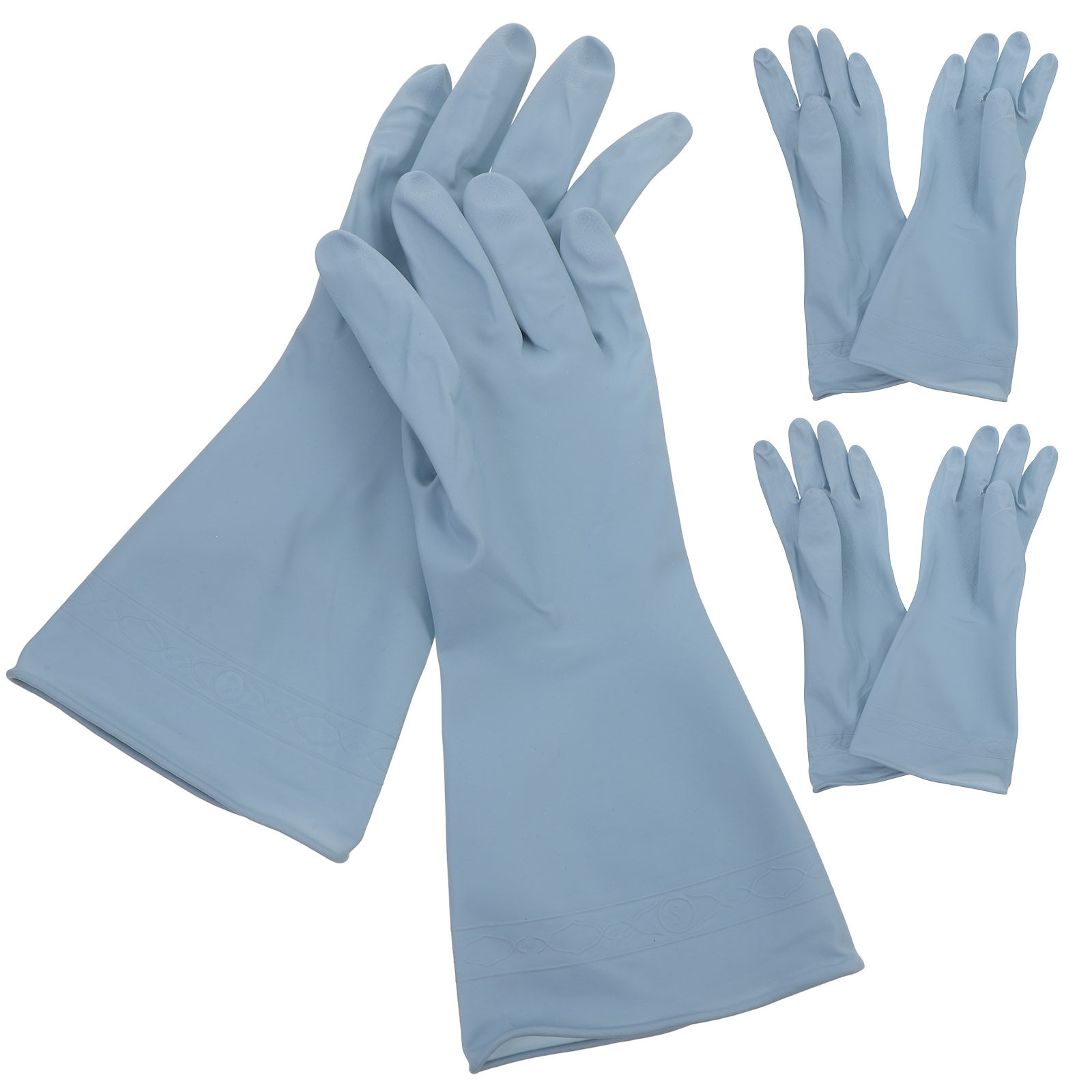 3 Paar lange, wasserdichte Gum – Dish Glove Rubber Bewertung und Preis